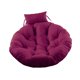 thumbnail image 2 of Cojín colgante para silla de cesta de 90 cm, cojín para silla de huevo para jardín, hogar y cocina. Violeta, 2 of 9