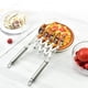 thumbnail image 5 of Cortador de Pizza de Acero Inoxidable de 5 Ruedas | Rodillo Retráctil Manual para Masa y Pasta | Cortador de Masa Multirueda para Cocina y Repostería | 1 Pieza, 5 of 7