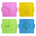 thumbnail image 2 of 1 Set Nail Plate Primary Mathematics Nail Board Geometry Demo Tool, 2 of 9