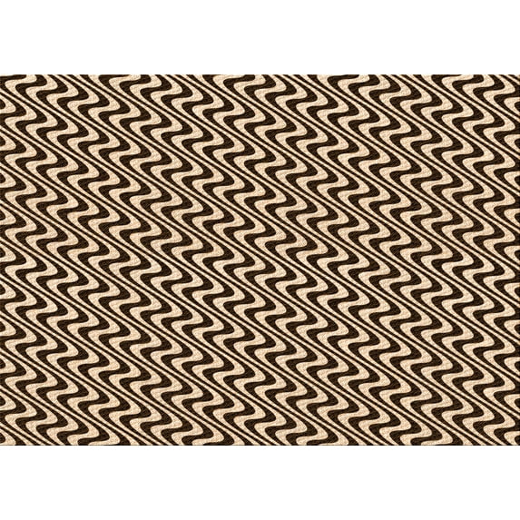 Ahgly Company Machine Washable Indoor Rectangle Transitional Night Red Area Rugs, 3' x 5'