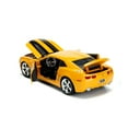 thumbnail image 2 of Jada Toys Transformers 1:24 Bumblebee 2006 Chevrolet Camaro Concept Die-Cast Car with Robot on Chassis, 2 of 11