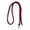 Burgundy, variant on Horse 8' Flat Braided Red Nylon Web Durable Lead Rope w/ Brass Swivel Bolt Snap 60576RD
