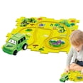 thumbnail image 4 of Pistas de carreras XIANXIAN para niños, juego de rompecabezas de pista de autos, pista de autos de carrera, vehículo de juguete y tablero de rompecabezas, carrito eléctrico de montaje DIY, juguetes, 4 of 6