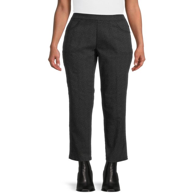 CHOK Women‘s Stretch Pull On Pants with Pockets 29” Inseam for Regular Sizes XS-XXL