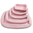 thumbnail image 4 of MidWest QuietTime Double Bolster Dog Bed & Crate Mat, Pink, 24", 4 of 4