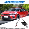 thumbnail image 3 of Unique Bargains Rear Left Driver Side Power Window Regulator Lift Motor for Honda Civic 2001-2005 No.742837/389114 2 Pins Car Window Glass Lift Motor, 3 of 7