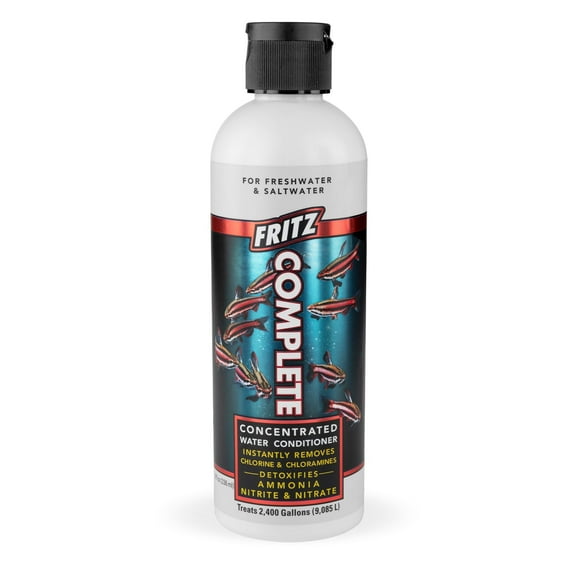 Fritz Complete Water Conditioner Fresh/Saltwater Aquariums 8oz.