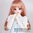 thumbnail image 3 of Toy Doll Head Wig Mesh Cloth Blunt Bangs Long Fake Hair for DIY Simulation Doll Modeling, 3 of 6