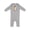 AC-Heather Grey, variant on Cute Baby Donkey Baby Romper Coveralls
