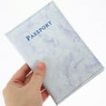 thumbnail image 5 of FRCOLOR 1 Set Passport Holder and Luggage Tag Set Decorative Passport Protection Cover Travel Accessory, 5 of 8