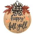 thumbnail image 2 of GadgetVLot Pumpkin house decoration wreath Fall Door hanger Halloween house decoration, 2 of 12