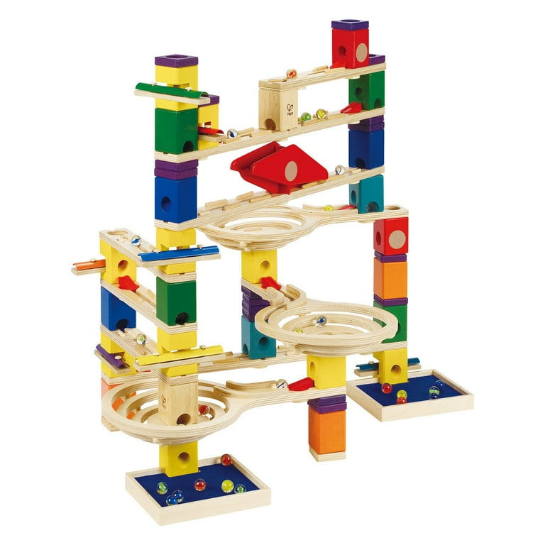 Hape - Quadrilla Music Mixer Wooden Marble Run Add-On - Walmart.com