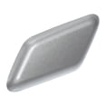 thumbnail image 1 of Tapa de boquilla de lavado de faros del lado izquierdo del parachoques Unique Bargains para Volvo C30 2010-2011, tapa de boquilla de recorte del parachoques No.39863927 Tono plateado 1 Pcs, 1 of 1