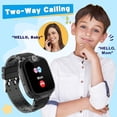thumbnail image 3 of GadgetVLot Kids Smart Watch Phone Smartwatches Music Player Math Games Call Camera Alarm Recorder Calculator for Birthday Gift Toys, 3 of 7
