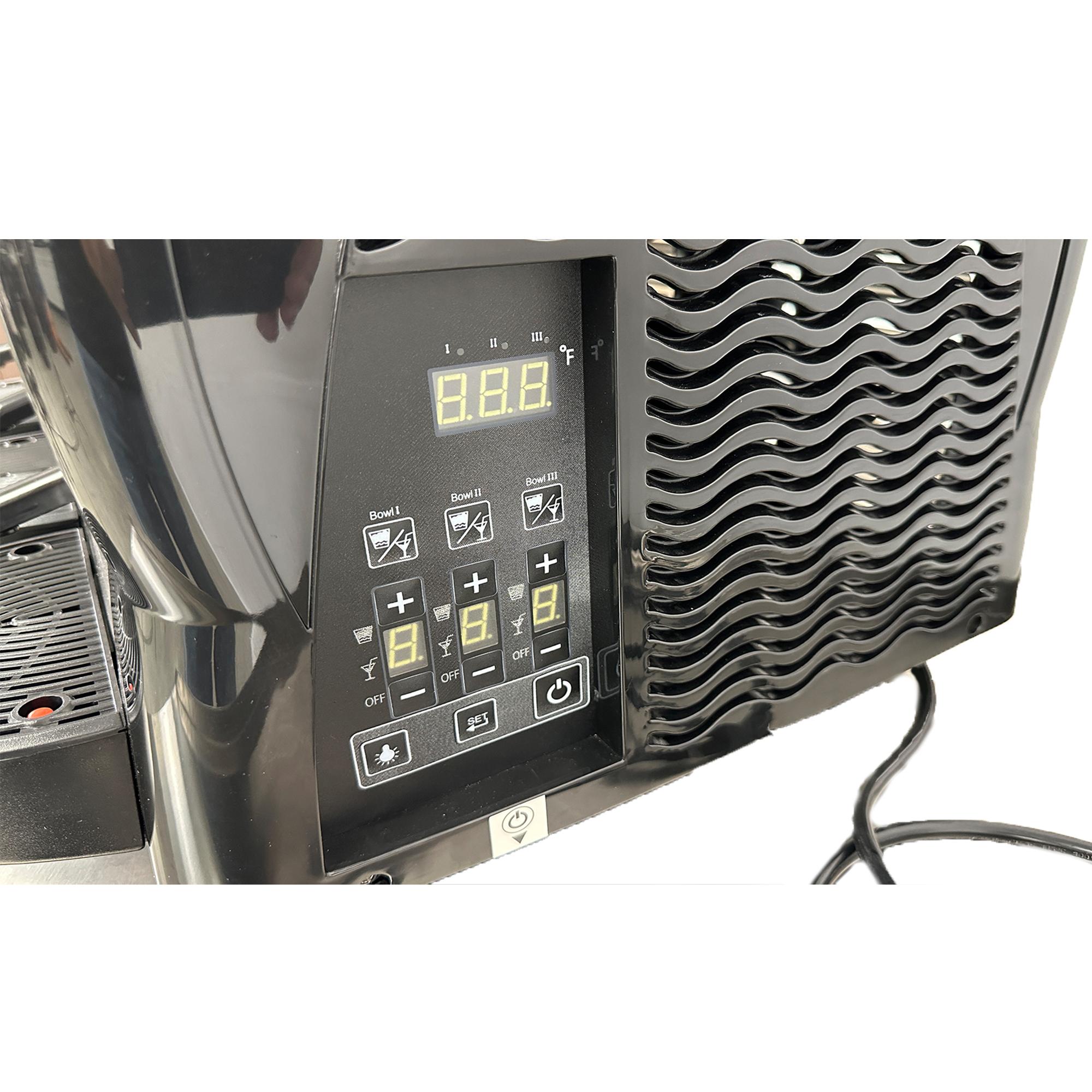 Commercial Slushy Machine, 12Lx3 Tank Slushie Machine, 1200W Frozen Drink Maker, Margarita Making Machine 26''x20.2''x31.8''