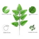 thumbnail image 2 of Disposición de arado Accesorios de plantas fotográficas Se pueden diseñar hojas persas de siete tenedores de simulación de oro verde, 2 of 4