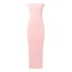 thumbnail image 4 of Vestido largo sin tirantes para mujer: elegante vestido de cóctel con abertura lateral, tejido de poliéster, vestido para invitada de boda, tallas S-XXL, contorno de pecho 73-99 cm., 4 of 5