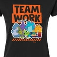 thumbnail image 3 of Monsters Inc. - Teamwork - Juniors Fitted Graphic T-Shirt, 3 of 5