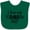 Green, variant on Inktastic I Love My Dad with Hearts Boys or Girls Baby Bib