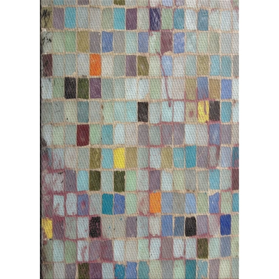 Ahgly Company Indoor Rectangle Patterned Gray Cloud Gray Novelty Area Rugs, 2' x 5'