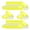 Yellow, variant on 100 Pieces Wrist Band Bracelet Self Adhesive Waterproof Synthetic Paper for Hospital Nightclubs Events