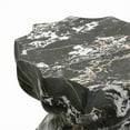 thumbnail image 3 of Pemberly Row Indoor / Outdoor Faux Marble & Stone Stool in Black, 3 of 7