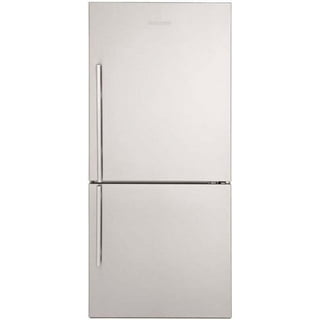 VÄLGRUNDAD Bottom-freezer refrigerator, Stainless steel, 19 cu.ft