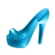 thumbnail image 4 of Zapatos de muñeca 1/4, miniatura de resina, elegantes zapatos de tacón alto para muñeca femenina. azul, 4 of 9