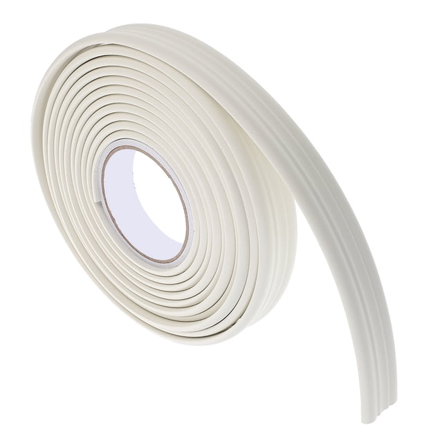 BESTYASH Self Adhesive Peel and Stick Crown Molding Ceiling Trim in White Durable PVC Material
