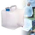 thumbnail image 2 of 1.32gal Collapsible Camping Water Storage Cubes Jug Water Container with Spigot Foldable Outdoor, 2 of 7