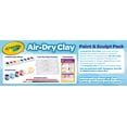 thumbnail image 2 of Crayola Paint & Sculpt Pack, Craft Kit with Air Dry Clay, Washable Paints & Watercolors, Screen-Free Art Activity, Gift for Kids & Teens, Ages 5, 6, 7, 8, 2 of 2