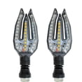 thumbnail image 3 of DIRECCIONAL DELANTERA/TRASERA TRIDENTE AZUL CON LUZ CUARTO LED SET 12V, 3 of 4