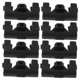 thumbnail image 5 of Houderco 8Ud Piezas Plásticas Para Air Fryer Pies Tapas Protectores De Antigolpes Negros, 5 of 8