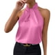 thumbnail image 1 of Blusas para las Mujeres Casual Verano Botón Sólido sin Mangas, Blusas sin Mangas para las Mujeres Ligero Verano Uso Diario, 1 of 6