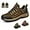 Khaki, variant on FDSKWKY Shoes for Men, FDSKWKY  Shoes, Men's Comfortable Non Slip Waterproof Breathable  Sneaker for Outdoor Hiking