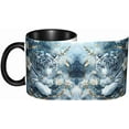 thumbnail image 2 of Tiger Coffee Mug Ceramic Tea Cup 11oz Novelty Mugs with Handle Presents for Office Work Home, 2 of 6