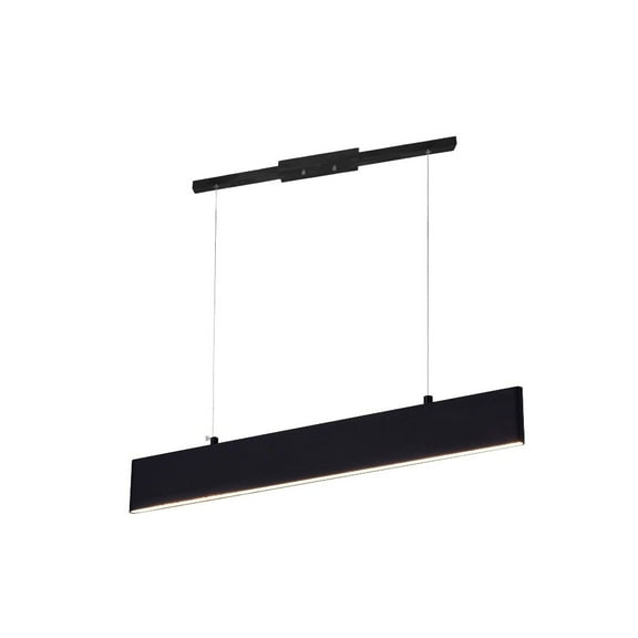 CWI Lighting Krista Contemporary Metal LED Chandelier in Satin Black