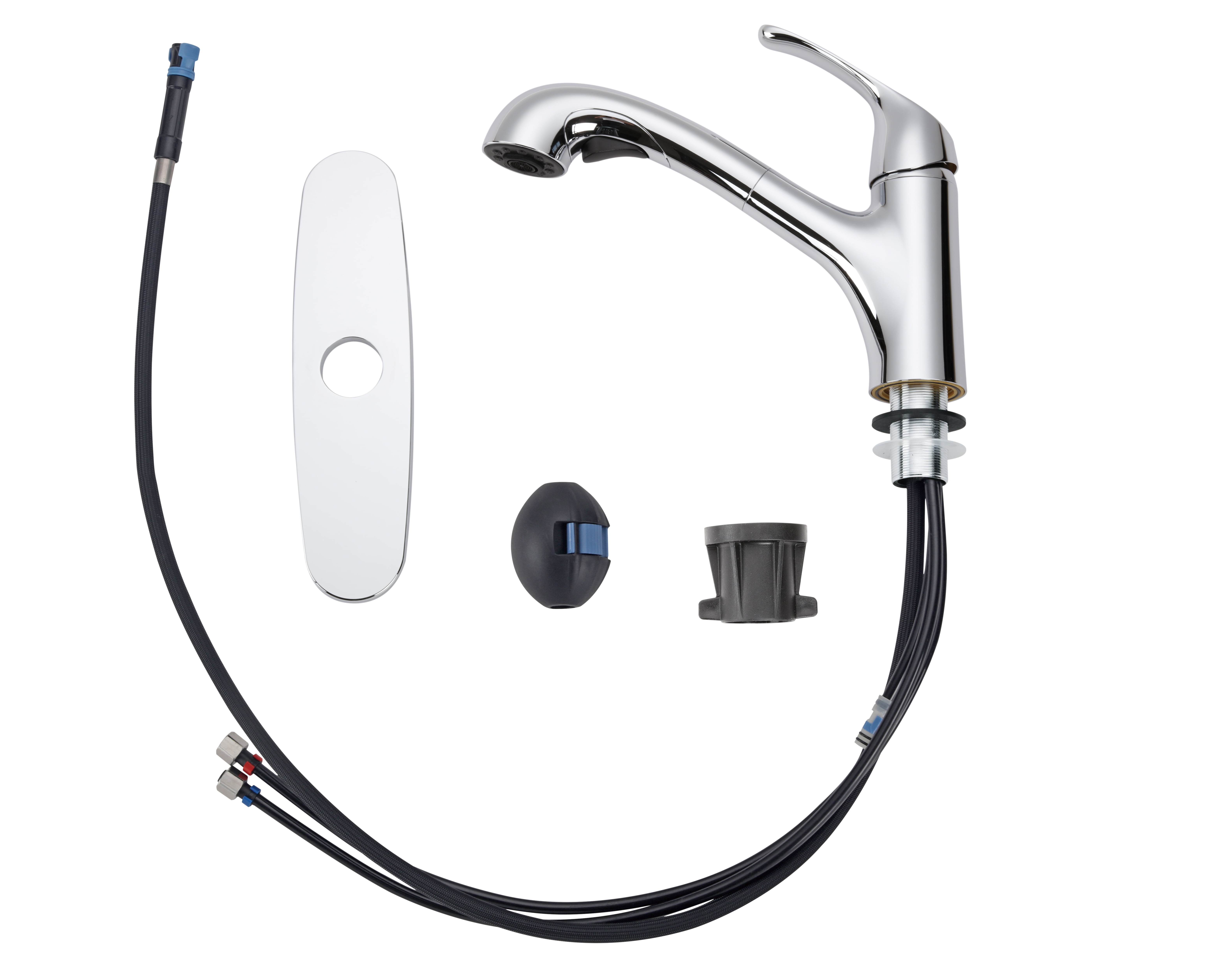 Mainstays Pull Out Kitchen Faucet in Chrome