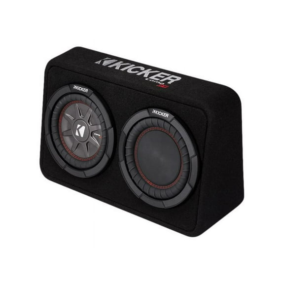 KICKER CompRT - Subwoofer - for car - 300 Watt - 8" - black