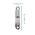 thumbnail image 2 of LABSERRON 4Pcs Small Hinges with Screws for Steel Door Frames 5.9X2CM, 2 of 8
