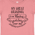 thumbnail image 4 of Inktastic My Great Grandma in Heaven Watches over Me Boys or Girls Baby T-Shirt, 4 of 5