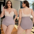 thumbnail image 4 of ANYFIT WEAR Women's Plus Size High Waisted Shapewear Tummy Control Panty Underwear Seamless Butt Lifter Slimming Briefs, 4 of 7