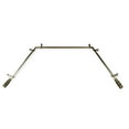 thumbnail image 3 of Erwin 13/16" Bay Window curtain rod 20"-36", 38"-72" - Antique Brass,(ABay-08-4), 3 of 3
