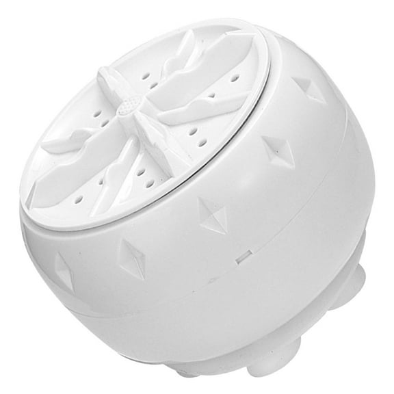 MLINS Mini Turbine Washing Machine with USB Powered Cord Adapter Portable Washing Machine for Sink RV Home Business Travel College Room Apartment