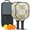 Pioneer Flower Floral-1, variant on Pickleball Paddles Set,Pioneer Flower Floral Print Pattern Fiberglass Surface Pickleball Racket Set with 2 Indoor Outdoor Pickleball Balls and Pickleball Bag,Pickle-ball Equipment