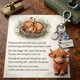 thumbnail image 1 of Highlands Bull Month Keychain Remind You Of The Power Of Silences Every Day, 1 of 7