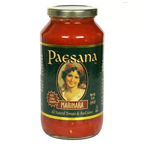 Paesana Marinara Sauce 25 oz Jars Pack of 1