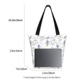 thumbnail image 2 of Bingfone Lavender Flowers Women Shoulder Tote Bags Casual Bag Ladies Shopping Handbag, 2 of 6