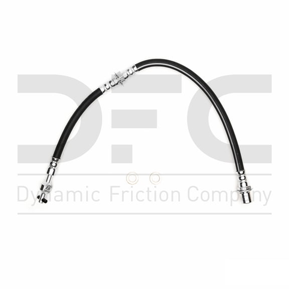Front Dynamic Friction Company Brake Line Hose 350-76029 For 1988-1992 Toyota Corolla, 1989-1992 Geo Prizm