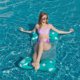 thumbnail image 3 of Hieefi pontón de natación fila flotante inflable hamaca de agua inflable arco plegable natación fila flotante silla de ocio (rosa roja) MFZFUKR CPB-DE-WX367-1, 3 of 5